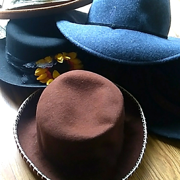 👒 Vtg. WOOL/FELT HAT Delisa Korn & Korn Made in USA - Picture 9 of 16